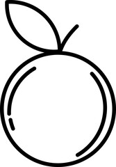 Fruit Outline Style