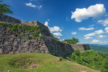 雲海の城 竹田城 本丸石垣