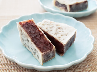 皿の上のきんつば