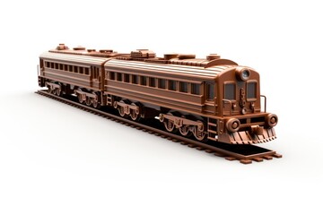 Obraz premium Train locomotive vehicle railway.