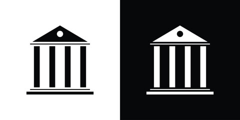 Institute icon concept design element. pictogram icons.