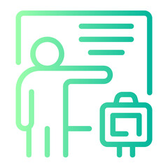 content creator gradient icon