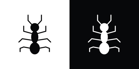 Ant icon concept design element. pictogram icons.