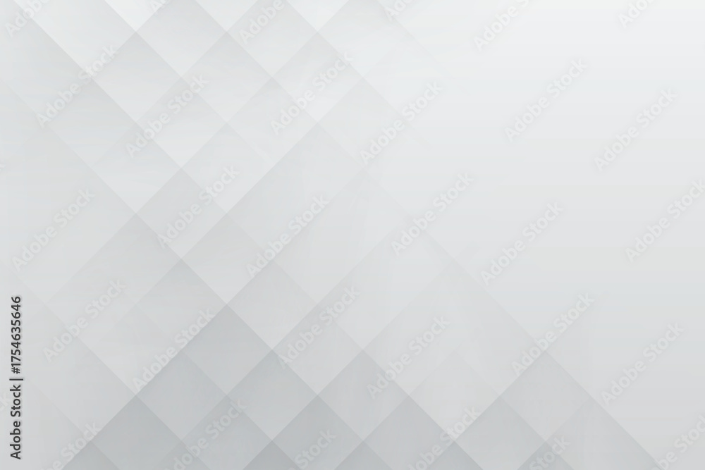 Wall mural luxury square texture background design. smooth diagonal line pattern. grey abstract surface vector 
