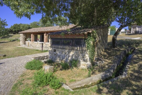 Old washing place (Le Chemin de Leau), Ampus, D&eacute;partement Var, France