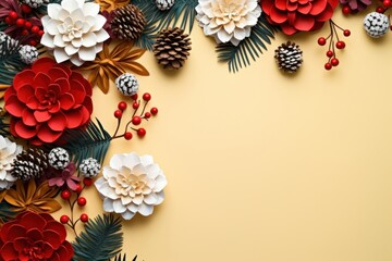 Christmas backgrounds pattern flower.