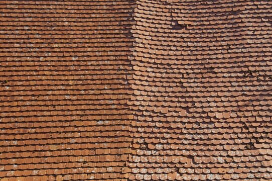 Plain tile roof panels, Germany