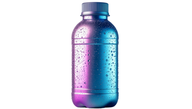High-Resolution Sports Water Bottle and Energy Drink PNG — Hydration Bottle Used in Cricket, Football, and Athletic Grounds, Isolated on Transparent Background - Powered by Adobe