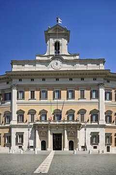 Palazzo Montecitorio, Parliament, Piazza Montecitorio, Rome, Lazio, Italy
