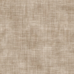 Fototapeta premium Seamless Natural Beige Linen Fabric Texture Background