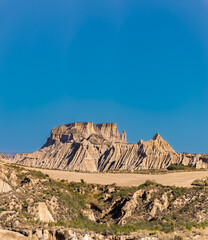 Bardenas Reales desert in Navarra, Spain