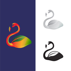 Fototapeta premium flamango logos