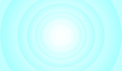 Concentric Cyan Radiance: A soft gradient of cyan hues emanates from a central point, creating a soothing and mesmerizing visual effect. 
