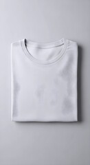 white t shirt isolated