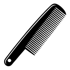 Comb Vector | Hair Brush Icon | Barber Tool Illustration for Salon & Beauty Design