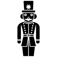 Nutcracker Vector Illustration &ndash; Festive Christmas Decorative Design