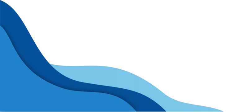 Layered Blue Waves: Abstract Background Design