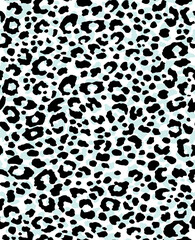 leopard skin seamless pattern, hand drawing wallpaper design 