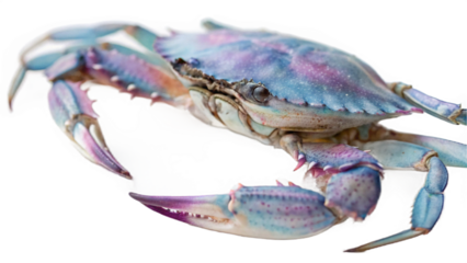 crab, isolated on a transparent background PNG