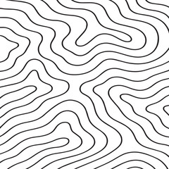 drawing lines as seamless pattern for art therapy © Daesy