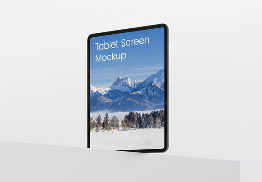 Tablet Screen Mockup