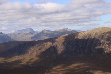 Scotland highlands, Glencoe munro mountains