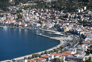 Obraz premium Samos, city, Greece