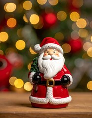 サンタクロースの置物