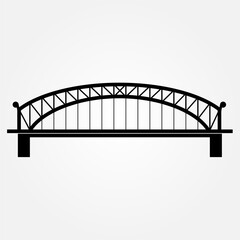 bridge icon symbol illustration vector eps10 logo template design pattern seamless bright minimal design flat design realistic style simple design modern design