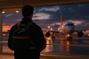 Sunset Airport Departure