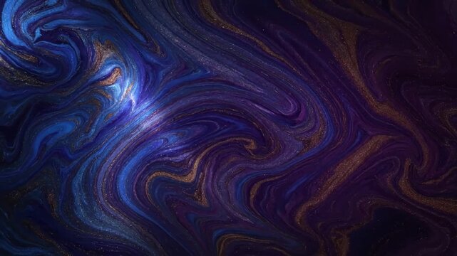 Backgrounds 4k abstract swirls scene 1 with distortion, overlay, glitch, static noise, scan lines on black background, animated video loop