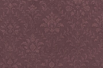 Elegant vintage floral damask pattern.