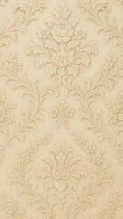 Fototapeta premium Elegant floral embossed pattern mobile wallpaper