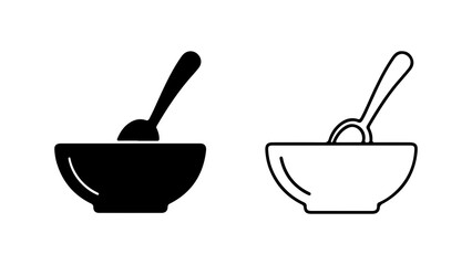 Mortar and pestle set with transparent background