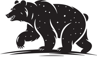 Abstract geometric composition with vibrant color accents and clean lines