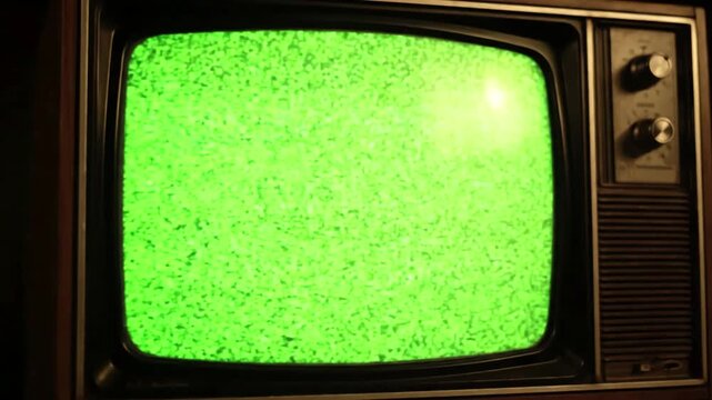 Backgrounds vintage television set green background with noise and static sepia tone you can replace screen the footage or picture want lkeyingr effect in ae check tutorials internet scene 4