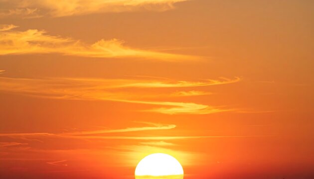 Vivid sunset sky - Powered by Adobe