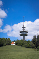 Obraz premium Kappelhöhe bei Rettenbach am Auerberg