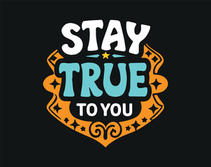 Typographic t-shirt design with some variants of motivational quotes