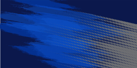 blue color pattern gradient grunge texture background. Dots pop art comics sport style vector illustration Abstract background dark blue with modern