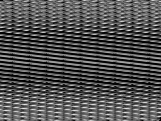 Abstract art geometric background with shiny abstract 3d black and white stripes pattern. Black and white optical illusion with waves and transitions.	
