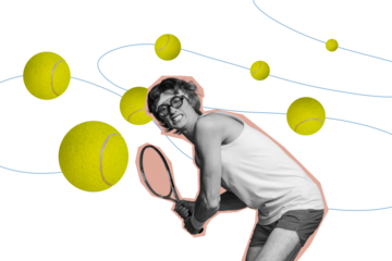 Collage of world international olympic games paris france summer sport competition sportsman young guy geek slim player tennis racket ball