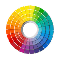 Obraz premium Color palette wheel for design selection