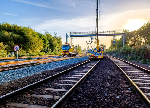 Empty Rail Railway