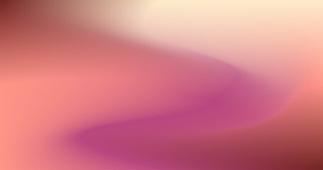 Minimalist abstract gradient backdrop in soft pink and peach tones with blurred texture and flowing curve shapes