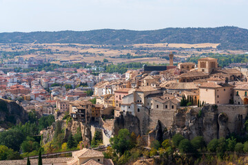 Old Cty and spectacular surrounding countryside, Cuenca, Castilla La Mancha, Spain