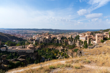 Old Cty and spectacular surrounding countryside, Cuenca, Castilla La Mancha, Spain