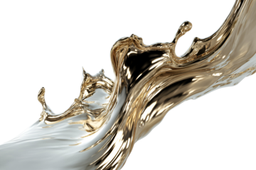 golden dragon on white background