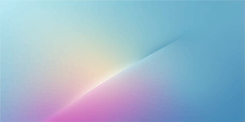 Abstract smooth gradient rainbow pattern with bright lines and a soft wave design on a blue backdrop vector illustration