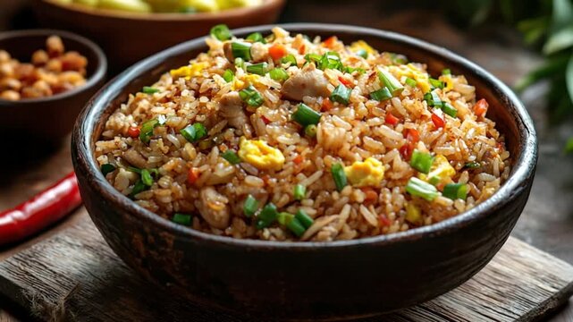 arroz chaufa fried rice from peru video
